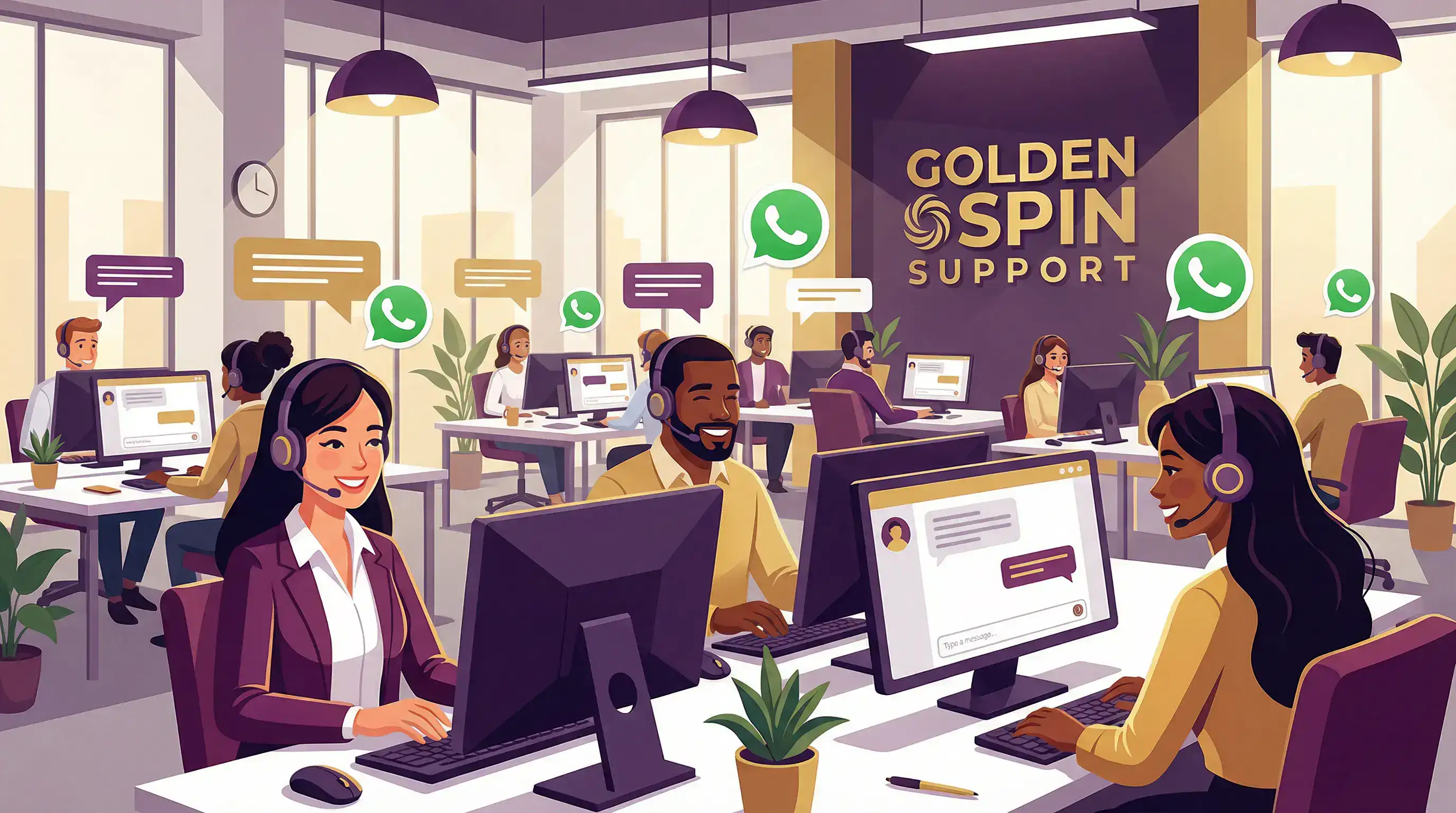 Equipe de suporte ao cliente leonbet